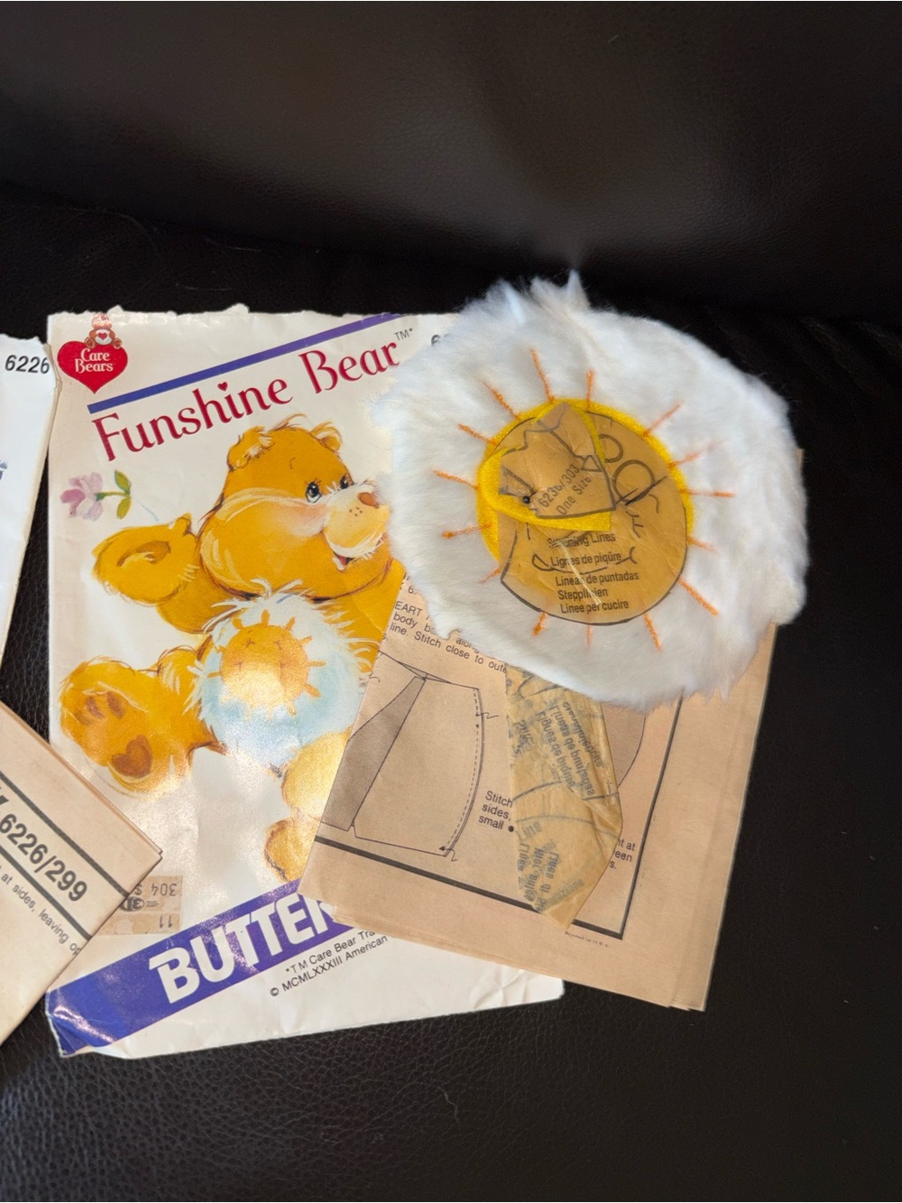 Care Bears Funshine Bear Plush Patch plus multiple others Collectibles